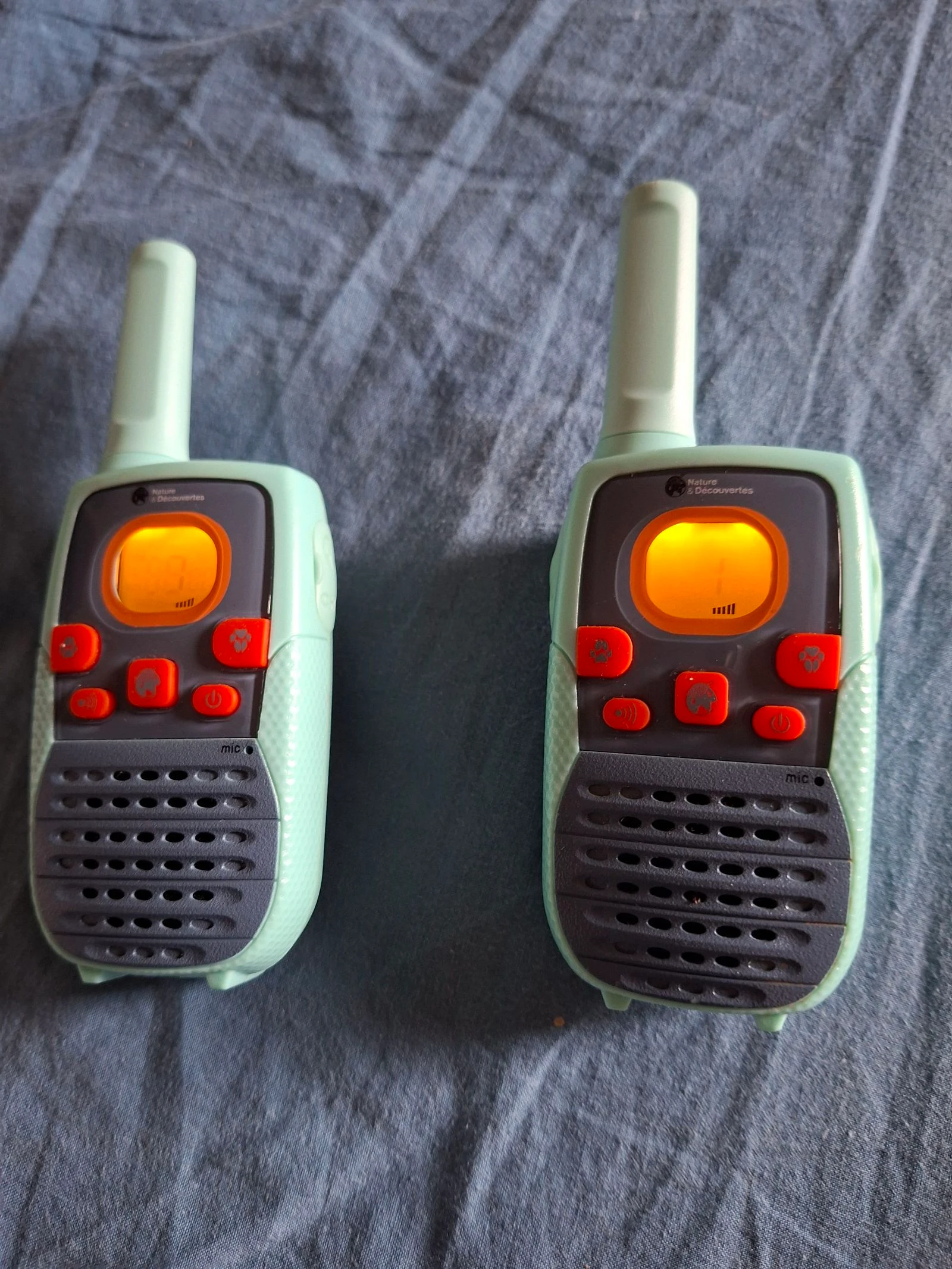 Paire talkies-walkies Lexibook / Nature & Découvertes fonctionnels!